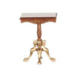 Walnut Figurehead End Table Platinum Collection P7324
